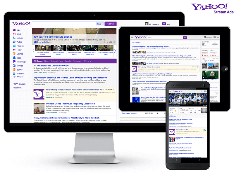 Buy Yahoo Native Ads
